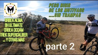 Motivaos Team  ¿Cuánto pesa tu bici Ep3 [upl. by Eillil48]