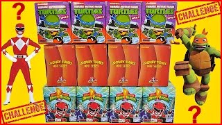 BLIND BOX CHALLENGE Power Rangers TMNT Looney Tunes [upl. by Abihsat]