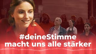 deineStimme macht uns alle stärker [upl. by Oludoet]