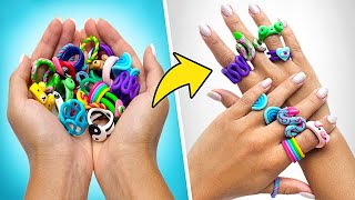 Lets Make Rainbow Polymer Clay Rings For Any Occasion [upl. by Ormond]