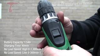 How to Easily Drill and Drive with Hitachi DS10DFL [upl. by Hanny]