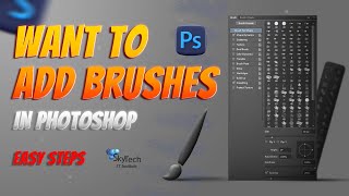 Photoshop Brush Tool A Basic Guide  SkyTech Dot [upl. by Gillett5]