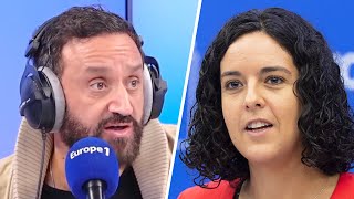 quotElle dit n’importe quoi quot  Cyril Hanouna répond à Manon Aubry qui demande la fermeture de C8 [upl. by Anitsihc177]