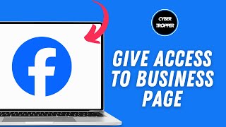 How to Give Access to Facebook Business Page [upl. by Enohpets]