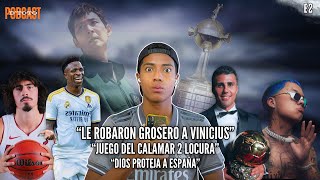 🔥 Ep 2  VINI BALÓN DE ORO Libertadores NBA Noticia Películas y más ll Podcast Dtoto [upl. by Hughes179]