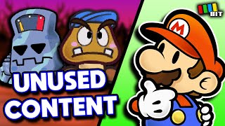 Paper Mario the Thousand Year Door UNUSED Content  LOST BITS TetraBitGaming [upl. by Colwin39]