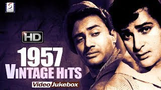 Vintage Hits Songs Of 1957  All Hit Video Songs Jukebox HD [upl. by Tacita521]