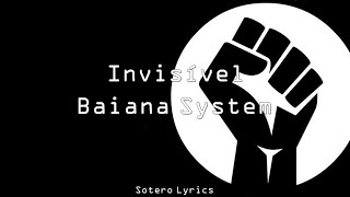 Baiana System  Invisível Letra [upl. by Refennej]