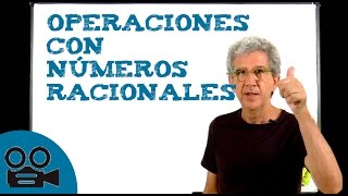 Operaciones con números racionales [upl. by Nael]