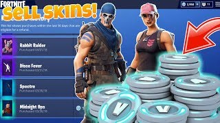 How to Sell Skins for VBucks in Fortnite [upl. by Seaden943]