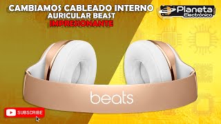 Cambiamos cableado interno a auricular BEAST IMPRESIONANTE [upl. by Emee]