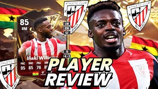 WTF HES SO OVERPOWERED 😱 85 CENTURIONS INAKI WILLIAMS SBC PLAYER REVIEW FC 25 ULTIMATE TEAM [upl. by Levey]