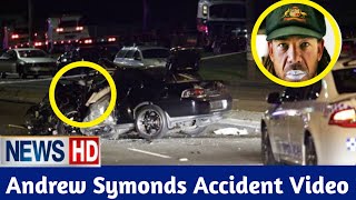 Breaking News Andrew Symonds Car Accident Video [upl. by Eilrahs]