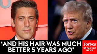 Donald Trump Eviscerates ABC Reporter David Muir During Nevada Rally He ‘Doesn’t Have A Clue’ [upl. by Gerick]