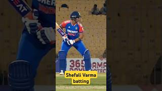 india vs Newzealand  Cricket match  India cricket team Shefali Varma batting India cricketer [upl. by Aruat]