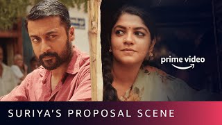 Cutest Marriage Proposal Scene  Bommi and Maaran  Soorarai Pottru  Amazon Prime Video [upl. by Ovida]