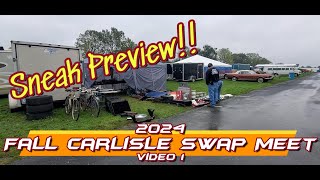 2024 Fall Carlisle Swap Meet Sneak Preview Video 1 [upl. by Nirual]