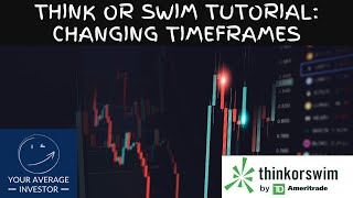 Thinkorswim Tutorial How To Change Timeframe Setup [upl. by Hubbard]