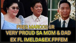 PRES MARCOS JRVERY PROUD SA MOM EXFL IMELDA MARCOS [upl. by Noreg]