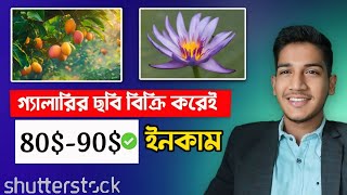 ফটো বিক্রি করে ডলার ইনকাম How to make money on Shutterstock [upl. by Britton454]