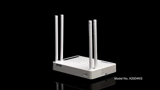 TOTOLINK A2004NS  AC1200 WiFi Router Installation Video [upl. by Maryann]