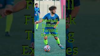 Football Fullback Turning Exercises football training trending [upl. by Edina]