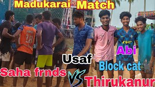 30 Point only👍🏻 Thirukanur VS Saha frnds 🔥 fire match Usaf🔥 Block cat 🐈‍⬛ dont miss it trending 👍🏻 [upl. by Wolsky412]