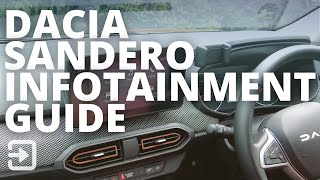 Dacia Sandero Stepway Infotainment Guide 2023 [upl. by Suzy779]