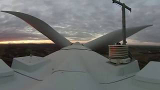 ¡Siente el viento desde lo alto de un aerogenerador  ACCIONA 360º VIDEO [upl. by Arracat]