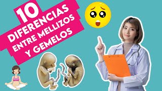 10 Diferencias entre GEMELOS Y MELLIZOS que no sabias  2023 [upl. by Suirada578]