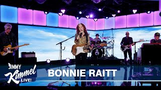 Bonnie Raitt  Made Up Mind on Jimmy Kimmel Live 2022 [upl. by Aynav]