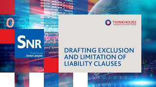 Drafting exclusion and limitation of liability clauses [upl. by Spancake]