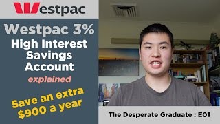 HIGHEST SAVINGS INTEREST RATE IN AUSTRALIA  Westpac 3 SpendampSave Explained [upl. by Siraval]