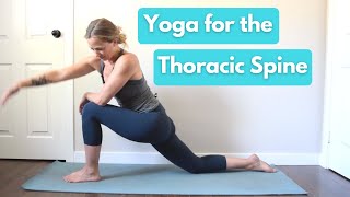 Yoga for Thoracic Spine mini class [upl. by Llerehs]