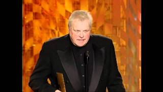 Brian Dennehy Wins Best Actor Mini Series or TV Movie  Golden Globes 2001 [upl. by Lluj766]