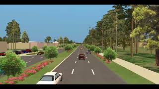 Northpark Drive Design Simulation [upl. by Marcus870]