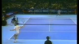 Masters 1986 F Lendl vs Becker [upl. by Nayra]