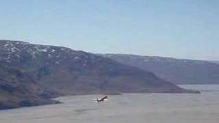 Air Greenland Airbus A330 takeoff Kangerlussuaq [upl. by Rubie]