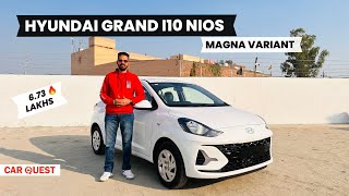 2023 Hyundai Grand i10 Nios Magna Detailed Walkaround  Car Quest [upl. by Hanus]