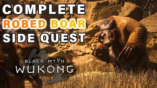 How to Unlock Chapter 2 Secret Area Location  Secret Boss  Boar Side Quest ► Black Myth Wukong [upl. by Ayenat]