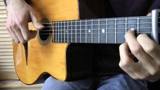 Cours de guitare  Christophe  Aline 23 Rythmique simple du couplet [upl. by Knight]