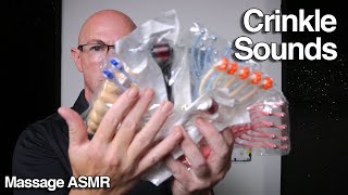 Crinkle Sounds for ASMR  No Talking  Unwrapping Stuff [upl. by Ellenrad615]