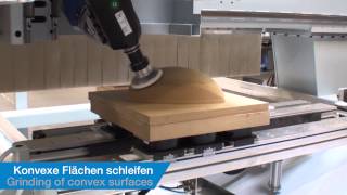 WOOD  BENZ Exzenterschleifaggregat  Orbital Sanding Unit SIMOLO [upl. by Rosalinde]