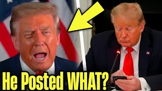 Trump Just Posted THIS INSANE Video Instantly BACKFIRES [upl. by Edlitam]