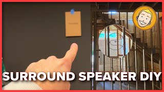 In Wall Surround Speakers DIY INSTALL  Klipsch R5650S II In Wall Speaker [upl. by Pennie]