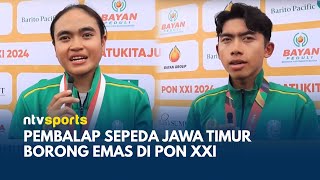 Jatim Dominasi Balap Sepeda PON XXI Medali Emas Berlimpah di Individual Time Trial  NTV SPORT [upl. by Zenger]