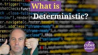 What is deterministic [upl. by Jobie]