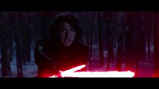 Finn and Rey vs Kylo Ren but with the quotAnakin vs ObiWanquot theme [upl. by Azal980]