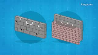 How to install cavity wall insulation with just a 10 mm cavity [upl. by Reisfield]