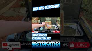 😮 The headlight restoration kit you need to try restoration mechanic fyp fypシ゚viral [upl. by Macnamara949]